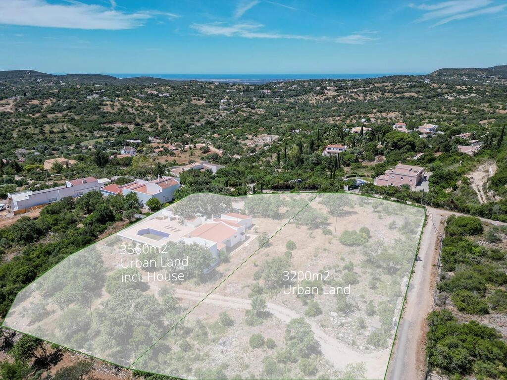 Quinta das Raposeiras Meerblick Grundstück Algarve Quinta das Raposeiras Meerblick Grundstück Algarve